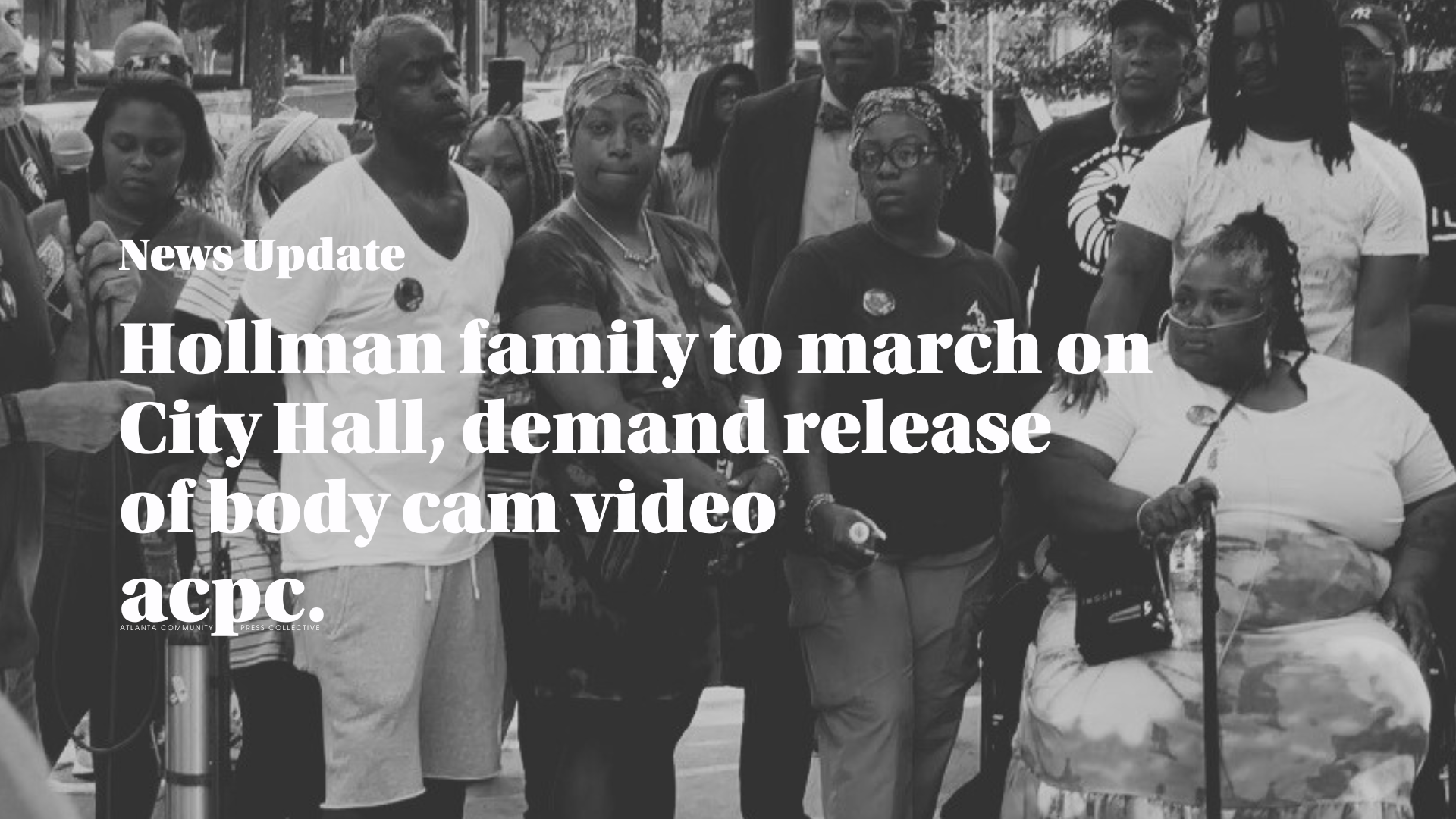 Hollman family to march on City Hall, demand release of body cam video