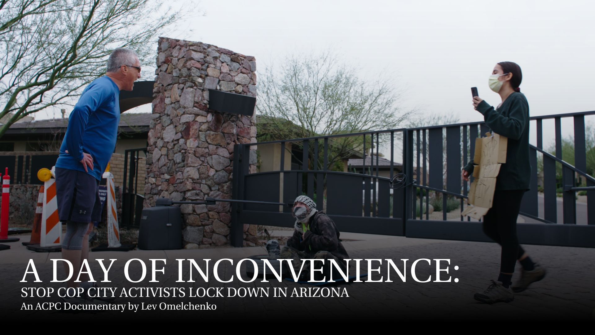 [Documentary] A Day of Inconvenience: Stop Cop City activists lock down in Arizona